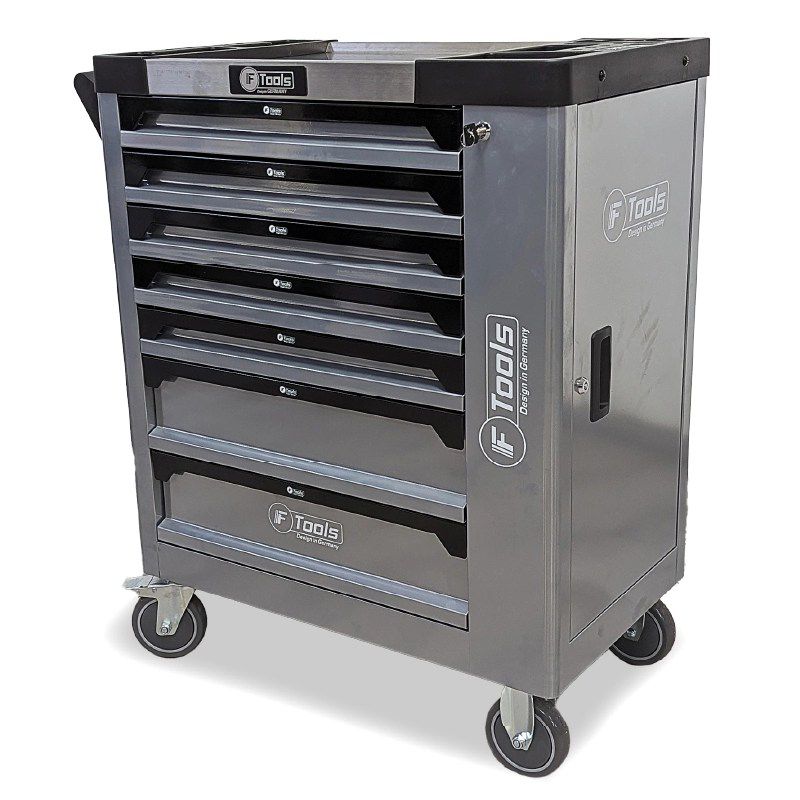 Servante d'atelier gris